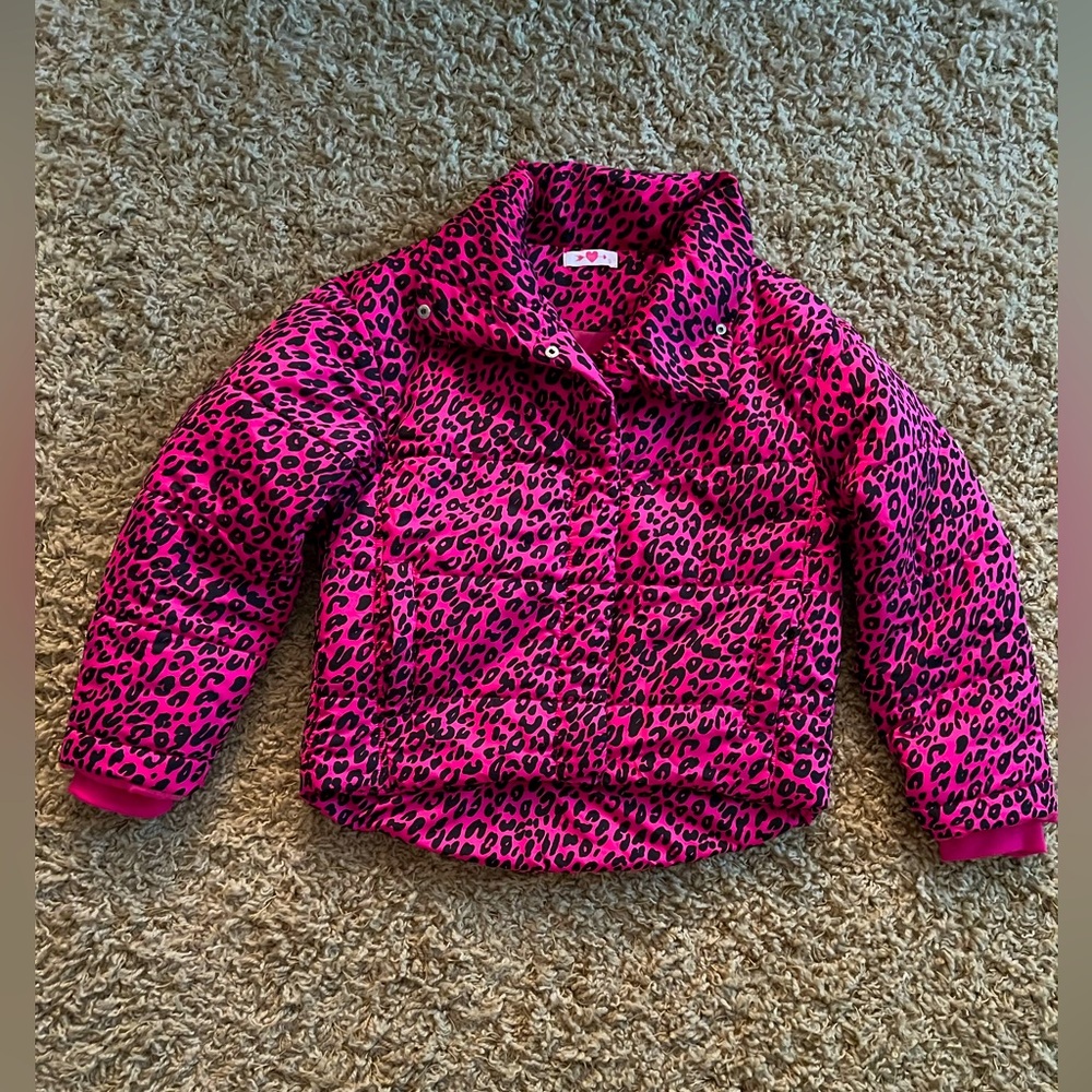 BL Jolie puffer jacket in pink Leo